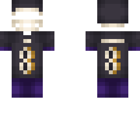 black & purple
