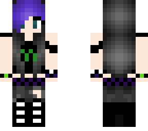 emo purple fringe