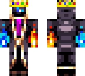 king fire sub2clock (purple tie instead of rose red tie!!!!!!!!!)