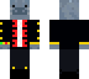 manatee in a suit