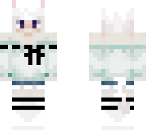 my oc femboy the white lion (kemonomimi)