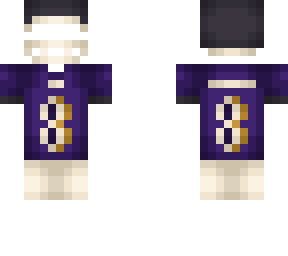 purple & white