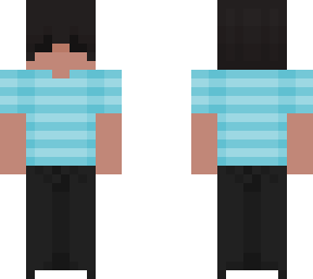 turquoise emo kid