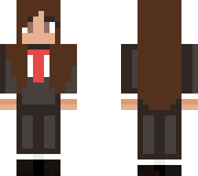 better brown haired girl in suit