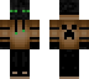 brown hoodie enderman