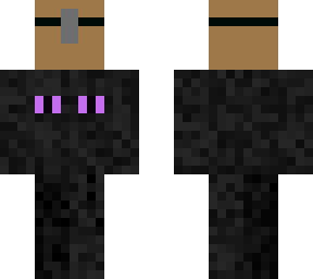 enderman and chest