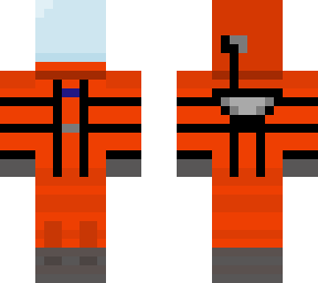 orange astronaut