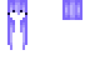 periwinkle girl hair base (no back)