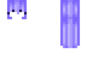periwinkle girl hair base (no sides)