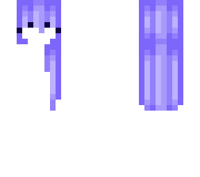 periwinkle girl hair base (right side)