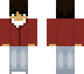 red hoodie boy