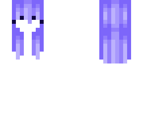 short periwinkle girl hair base