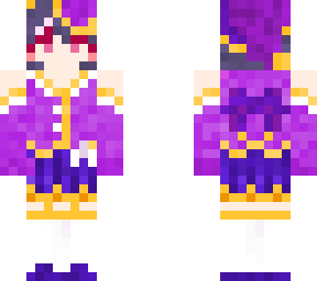 sleepy purple witch