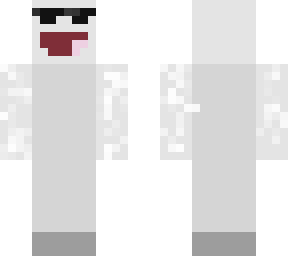 white epic face with glasses