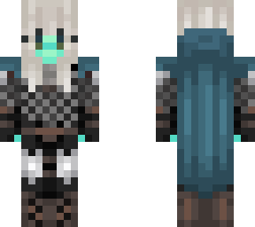 cyan alien