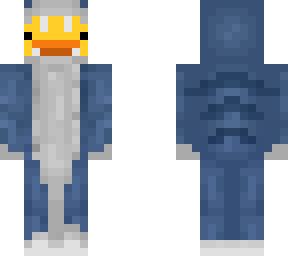 duck shark onesie