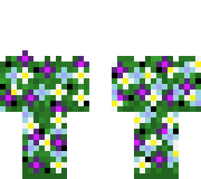 floral shrub outer layer skin