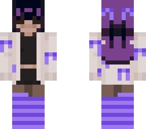 purple and lavender girl