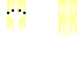 short yellow girl hair base