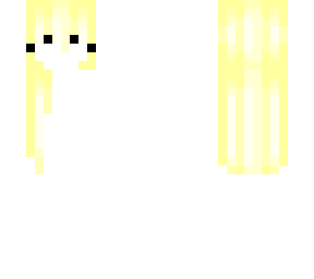 yellow girl hair base (left side)