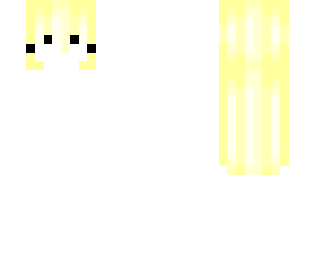 yellow girl hair base (no sides)