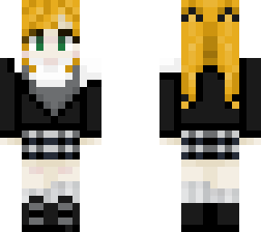 b&w - blonde girl (fixed)