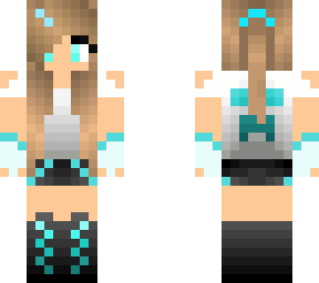 blue girl