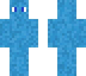 blue man