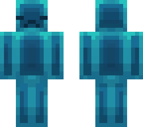 cyan blob