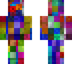 different glitch steve