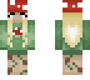 mushroom garden fairy girl