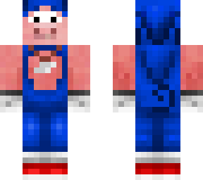 sonic pig the hedgehog (sonic underground and the three little pigs, parody)