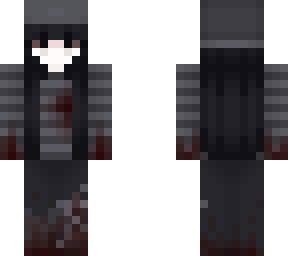 bloody blue ushanka skin