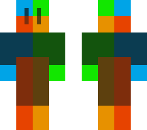blue green orange yellow