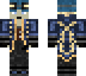 blue steampunk guy