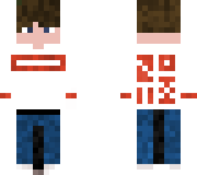 casual white red stripe t-shirt upgraded