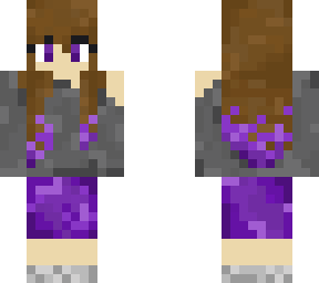 cute purple hair girl (updated)
