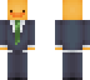 duck in suit
