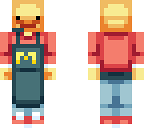 mcdonald’s employee duck | hive style