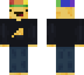 mr. cheese pinwheel hat