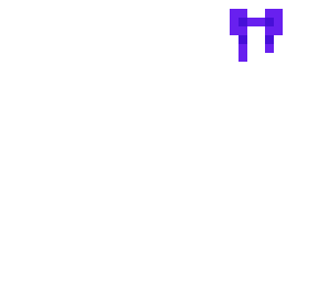 purple bow