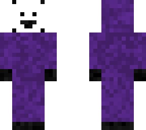 purple jumper with mask
