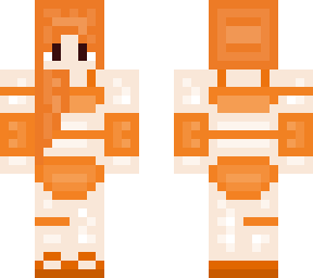 raidgirl of favorite orange bikini
