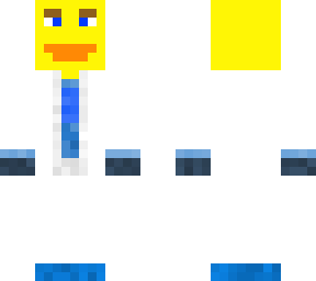 suit duck no hat