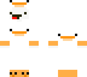 white skeppy goose onesie