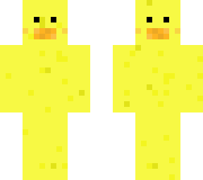 white/yellow duck