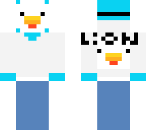 chicken blue bedwars man