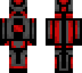 my first skin revamped (the red warrior)