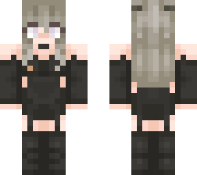 blonde goth gurl