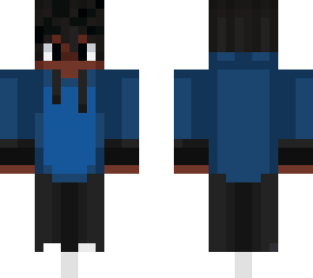 boy with blue hoodie